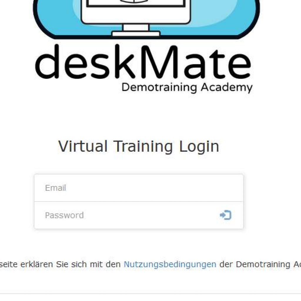 deskMate login Portal