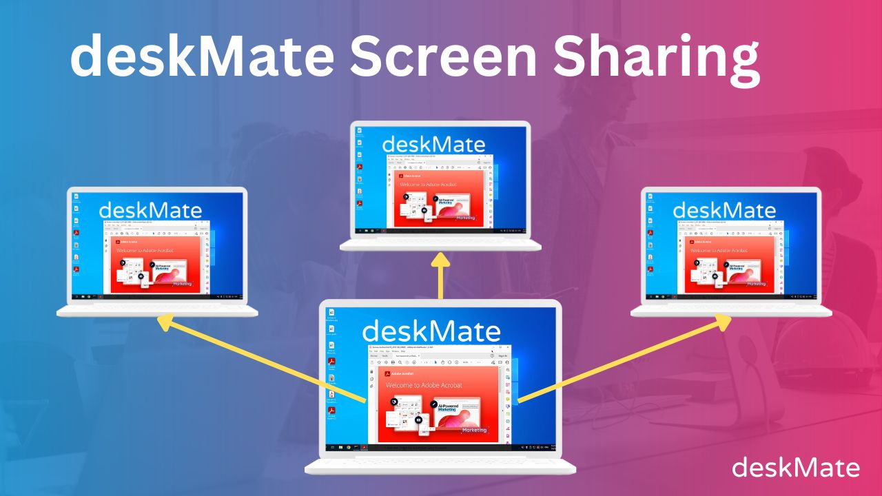 Desktop Sharing – ideal für Gruppenarbeiten