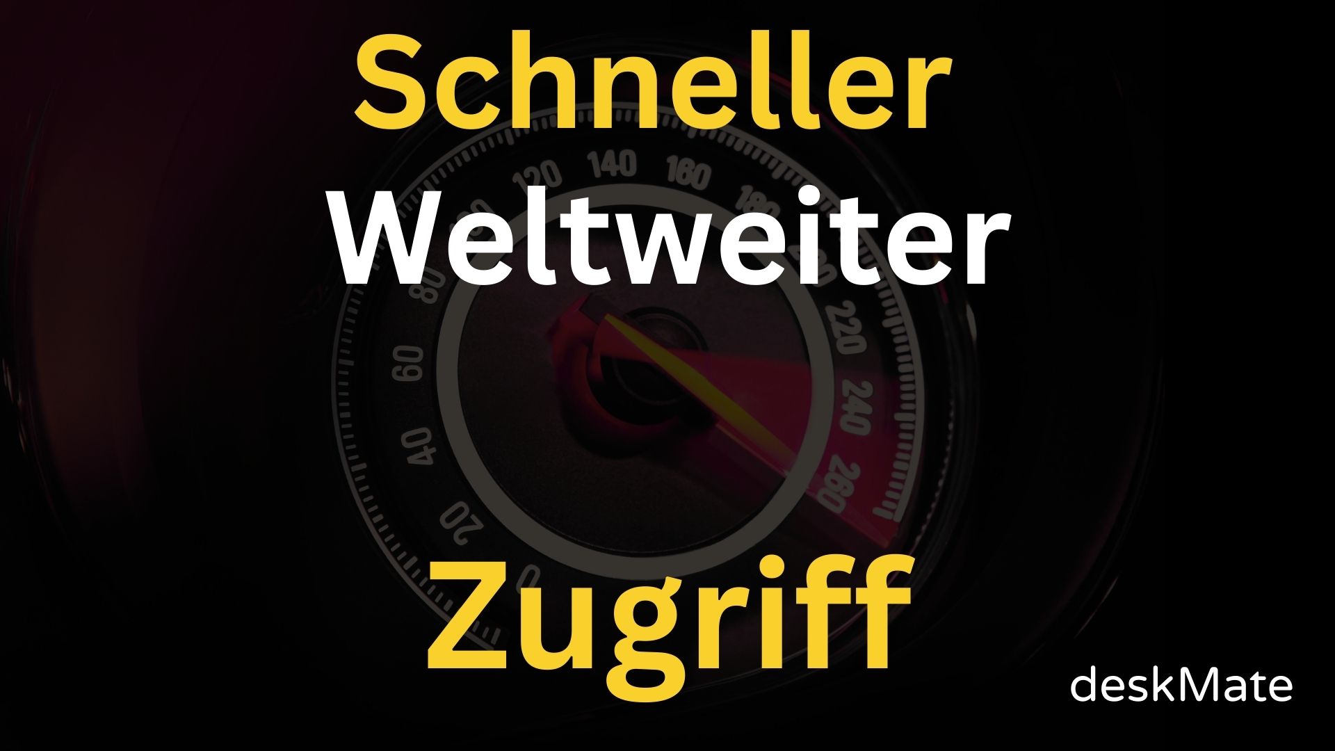 Schneller weltweiter Zugriff