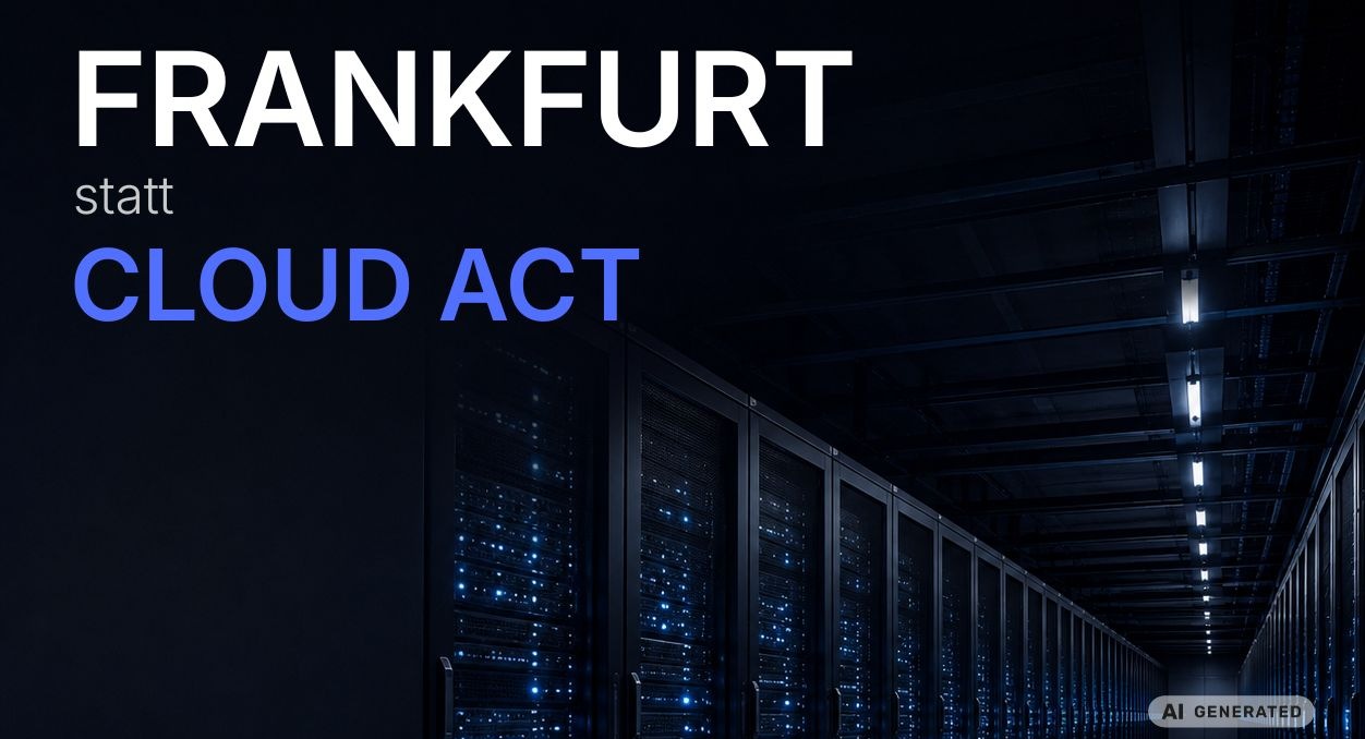 FRANKFURT statt Cloud Act